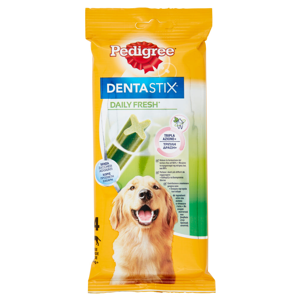 Pedigree Dentastix Fresh Large 4pz – Cani di Taglia oltre 25kg Pedigree Dentastix Fresh Large 4pz – Cani di Taglia oltre 25kg